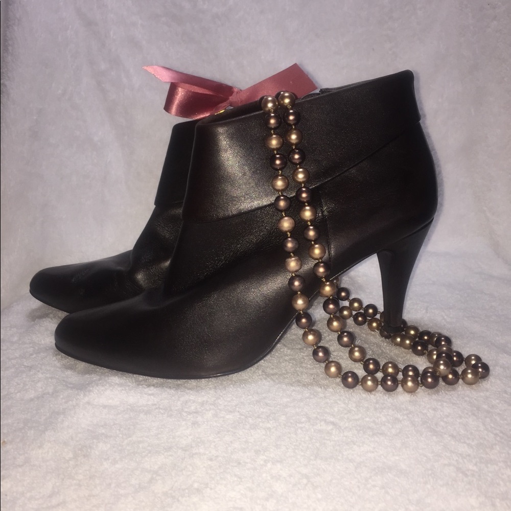 Gianni binni leather ankle boots 👢